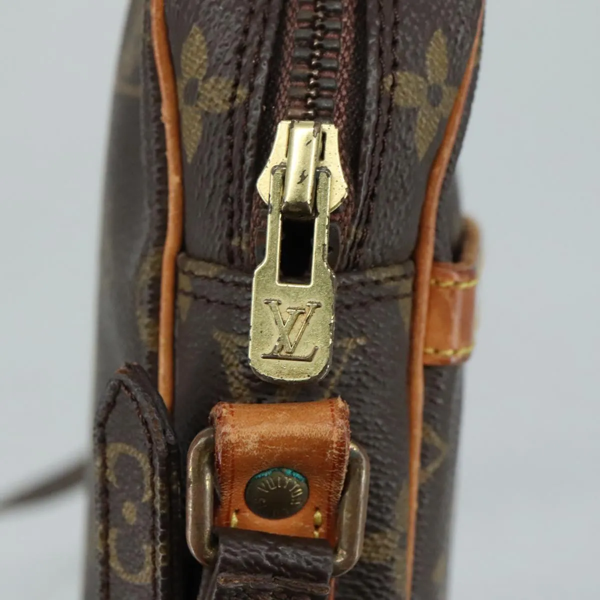 LOUIS VUITTON Monogram Danube Shoulder Bag M45266 LV th5577