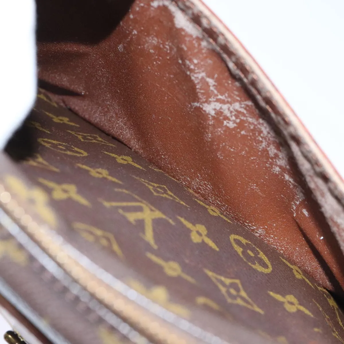 LOUIS VUITTON Monogram Jeune Fille GM Shoulder Bag M51225 LV 90972