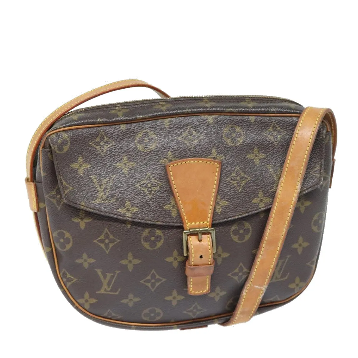 LOUIS VUITTON Monogram Jeune Fille GM Shoulder Bag M51225 LV 90972