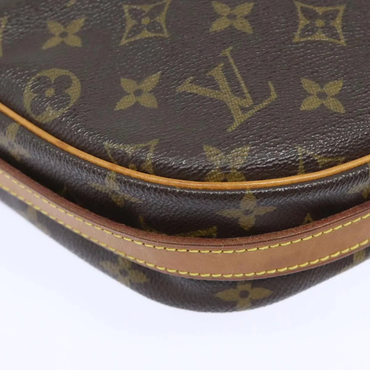 LOUIS VUITTON Monogram Jeune Fille GM Shoulder Bag M51225 LV 90972