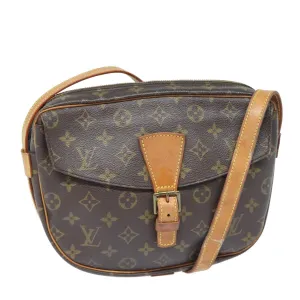 LOUIS VUITTON Monogram Jeune Fille GM Shoulder Bag M51225 LV 90972