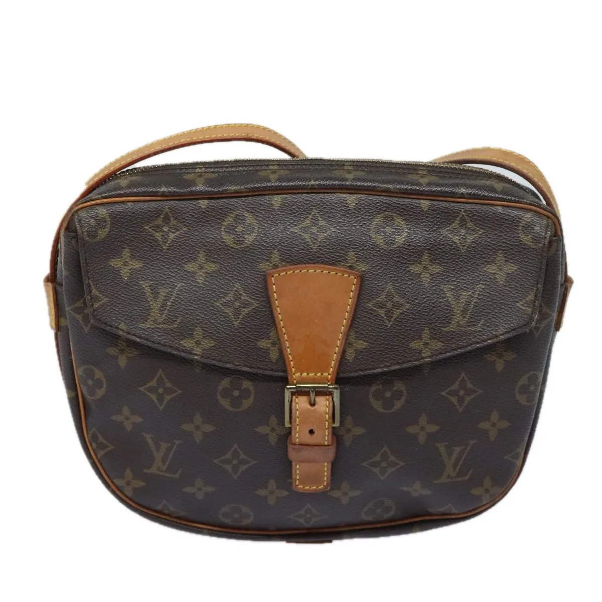 LOUIS VUITTON Monogram Jeune Fille GM Shoulder Bag M51225 LV 90972