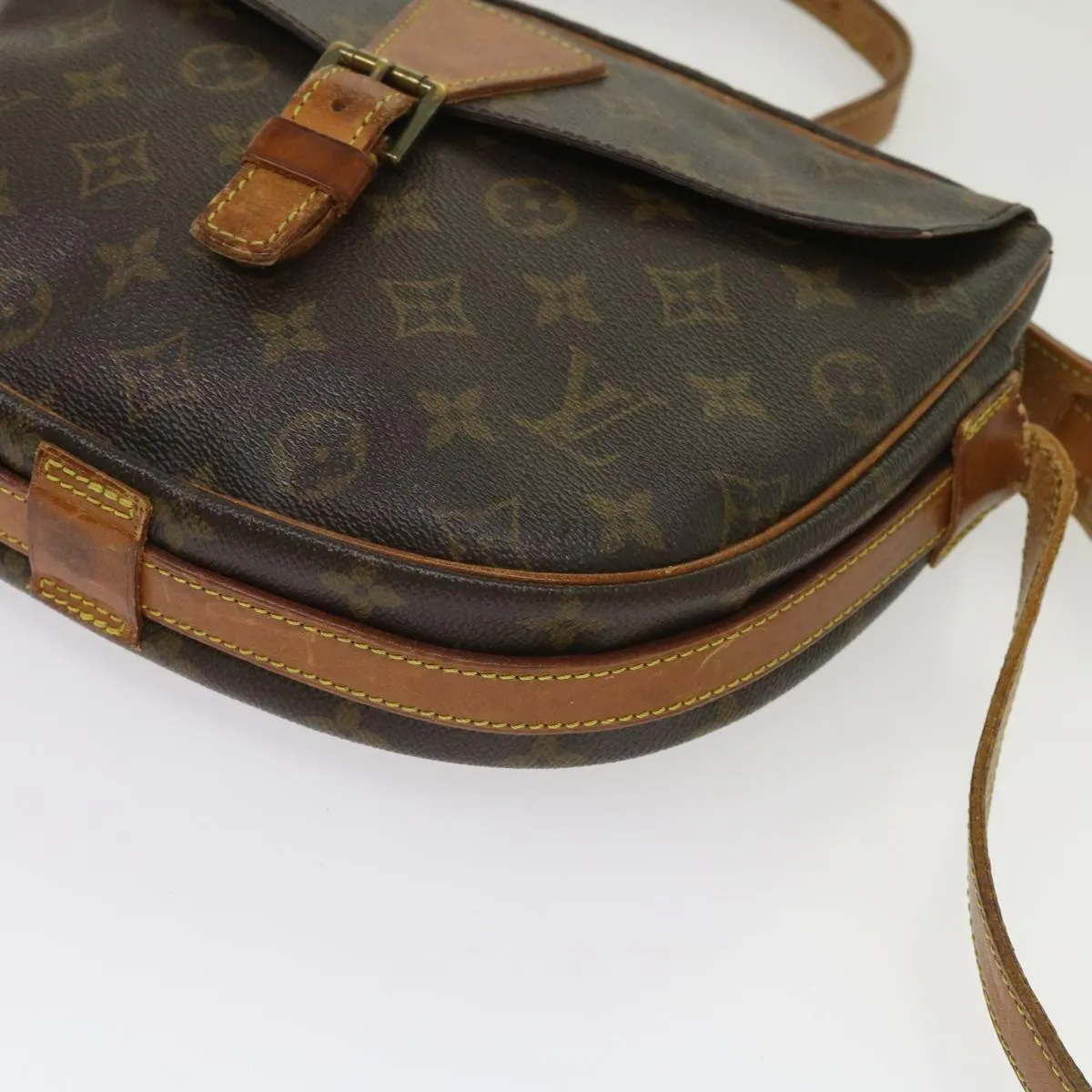 LOUIS VUITTON Monogram Jeune Fille MM Shoulder Bag M51226 LV 64234