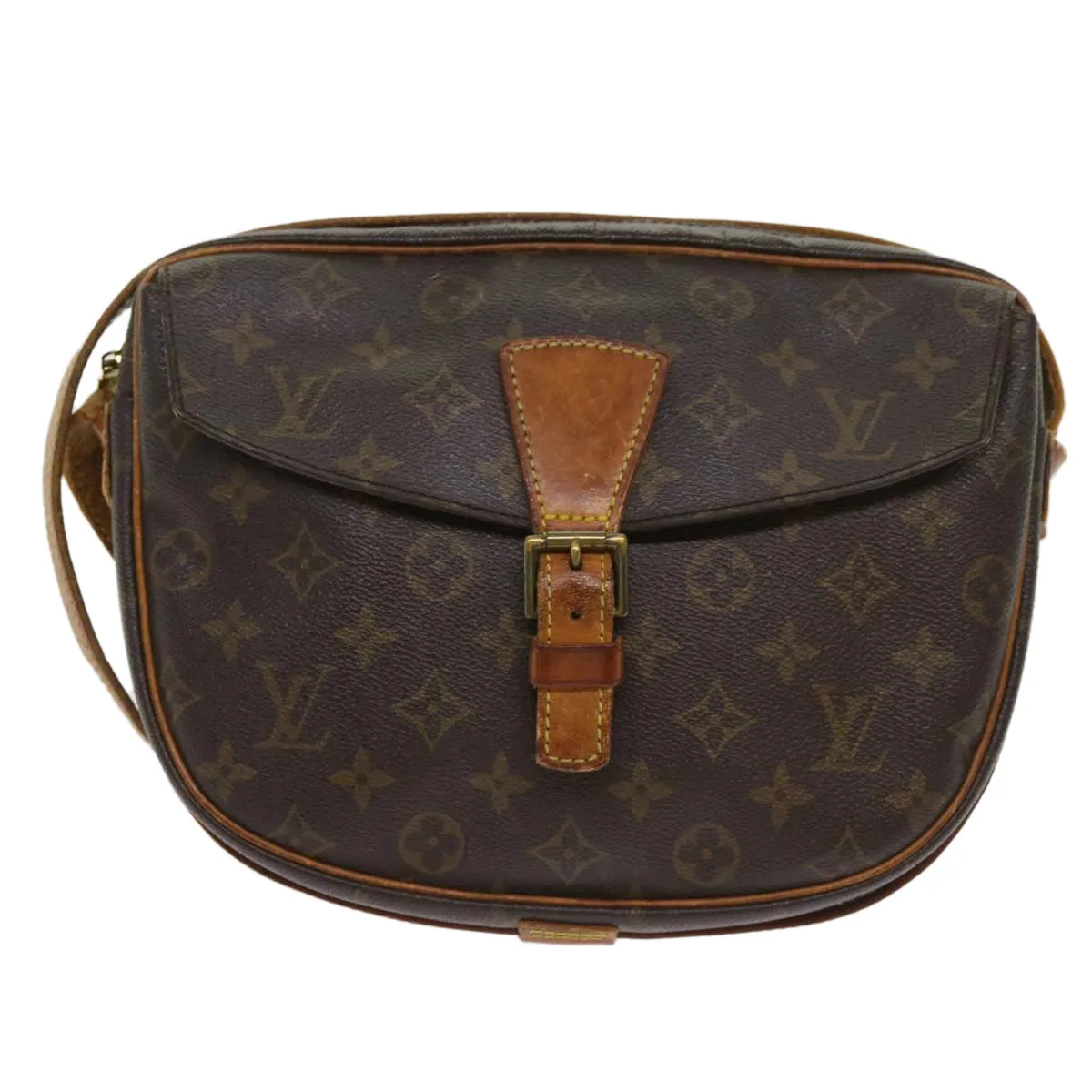 LOUIS VUITTON Monogram Jeune Fille MM Shoulder Bag M51226 LV 64234
