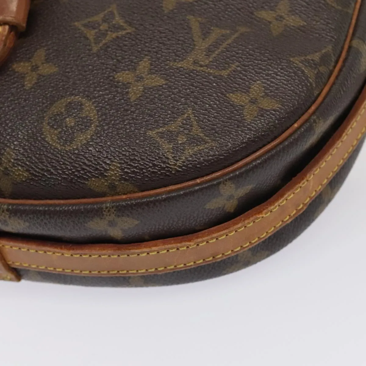 LOUIS VUITTON Monogram Jeune Fille MM Shoulder Bag M51226 LV 91806