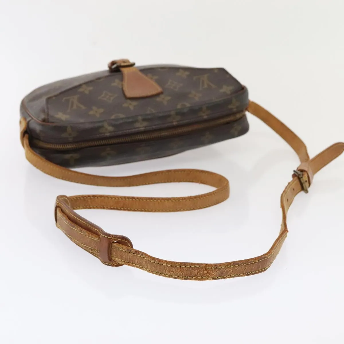 LOUIS VUITTON Monogram Jeune Fille MM Shoulder Bag M51226 LV 91806