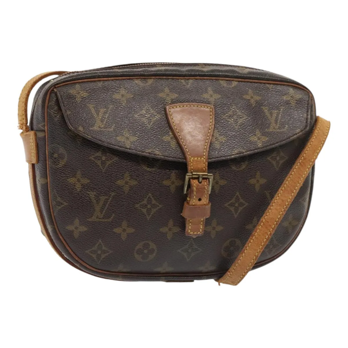 LOUIS VUITTON Monogram Jeune Fille MM Shoulder Bag M51226 LV 91806
