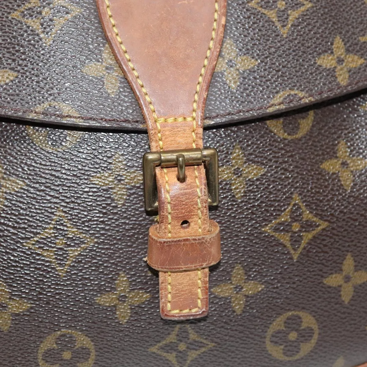 LOUIS VUITTON Monogram Jeune Fille MM Shoulder Bag M51226 LV 91806