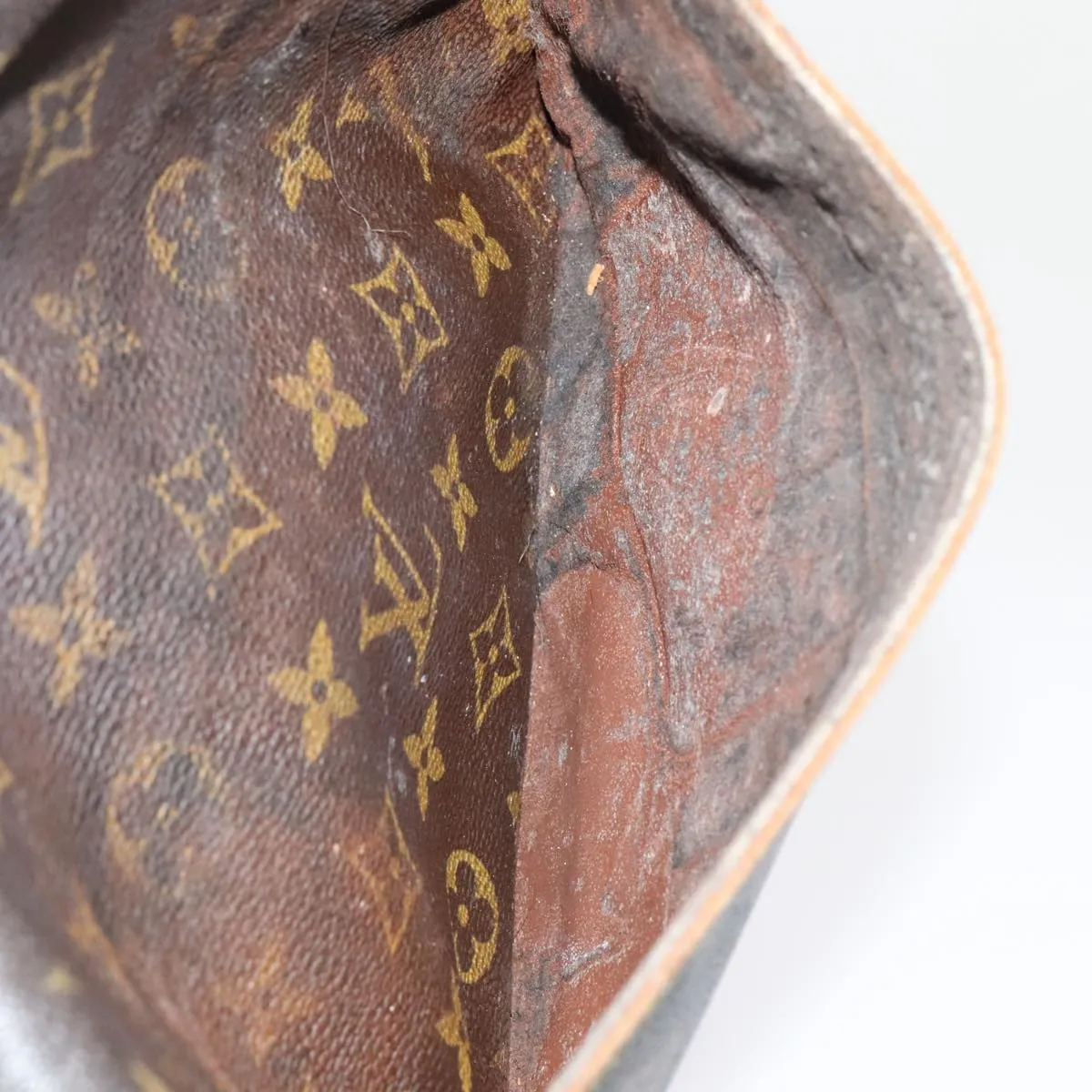 LOUIS VUITTON Monogram Jeune Fille MM Shoulder Bag M51226 LV 91806