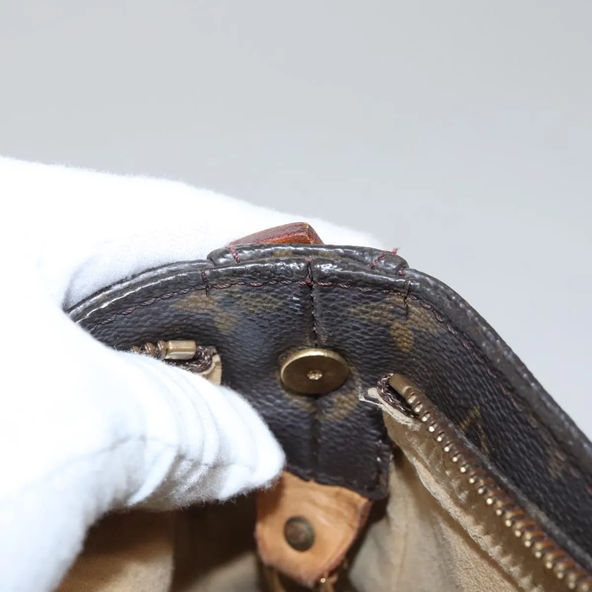 LOUIS VUITTON Monogram Looping GM Shoulder Bag M51145 LV 109739