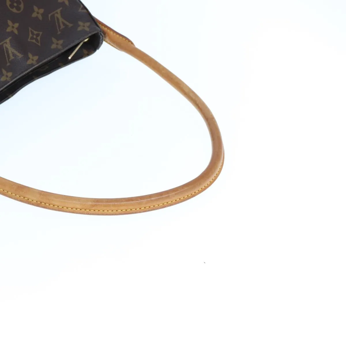LOUIS VUITTON Monogram Looping MM Shoulder Bag M51146 LV ar11919B