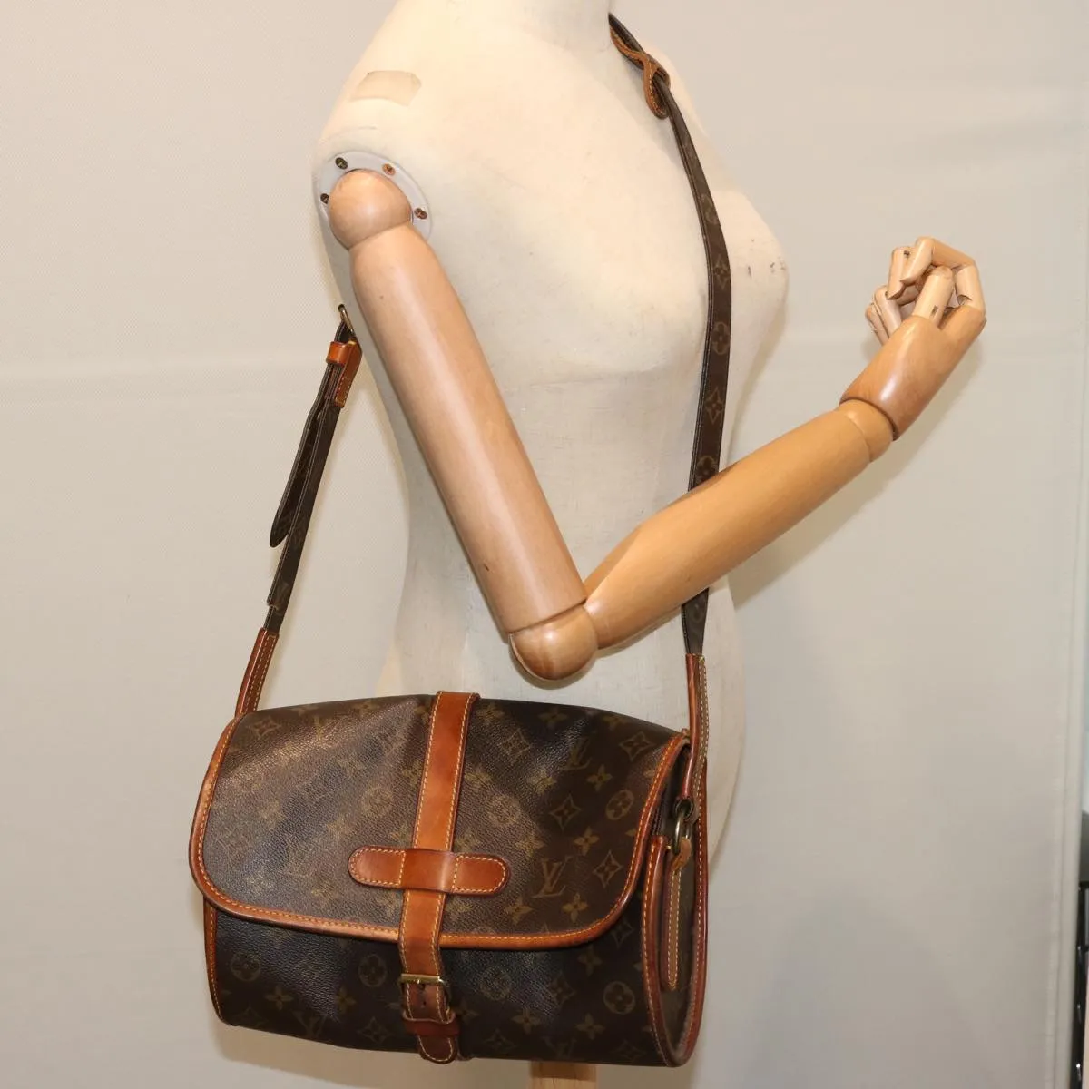 LOUIS VUITTON Monogram Marne Shoulder Bag M51369 LV yk11711