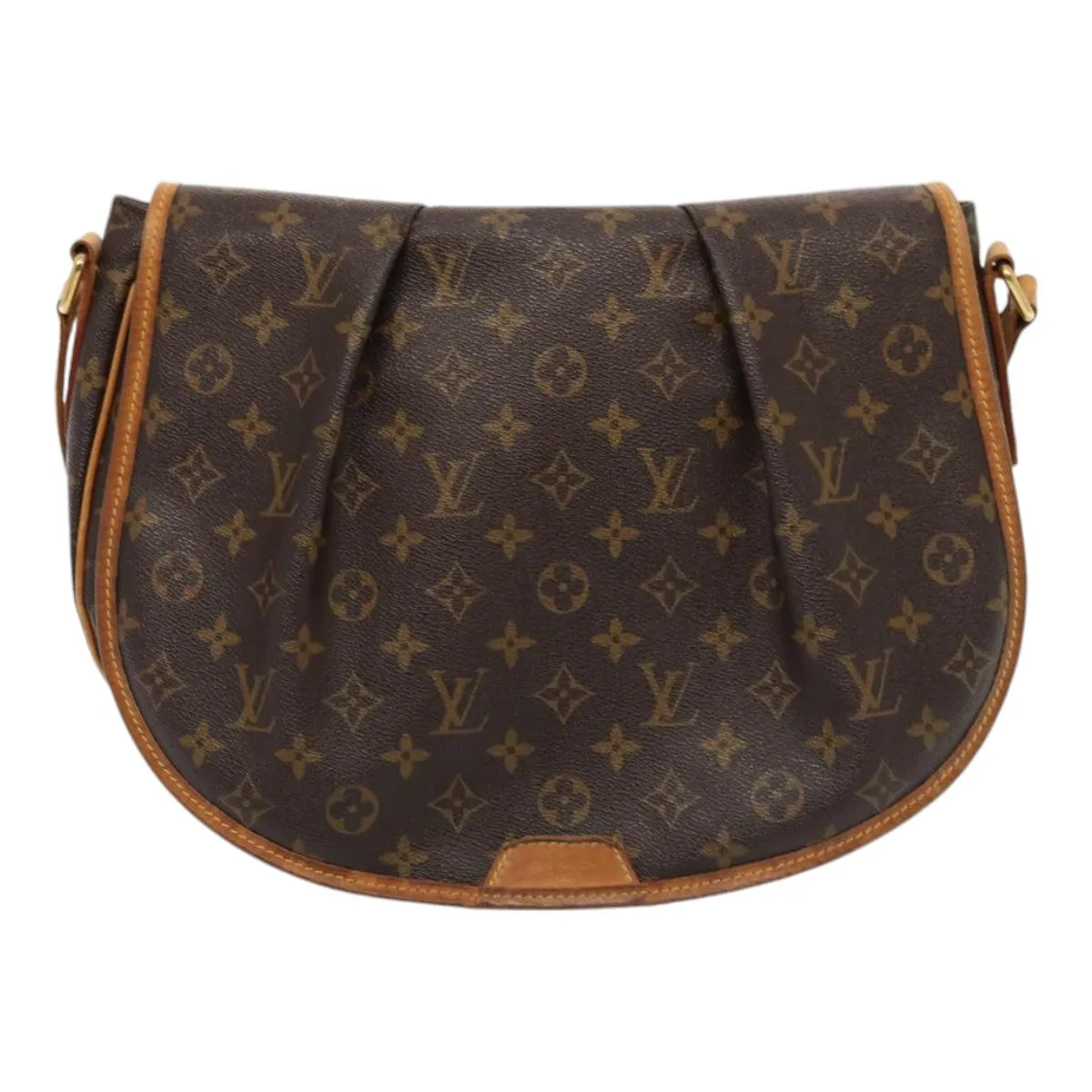 LOUIS VUITTON Monogram Menilmontant MM Shoulder Bag M40473 LV 84949