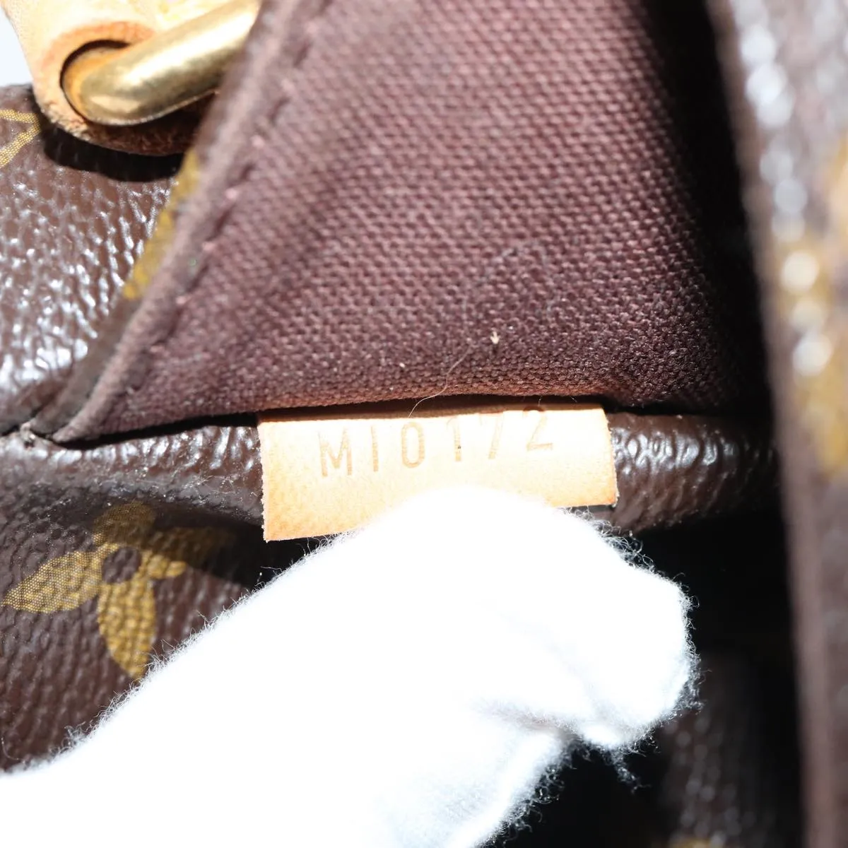 LOUIS VUITTON Monogram Menilmontant MM Shoulder Bag M40473 LV 84949