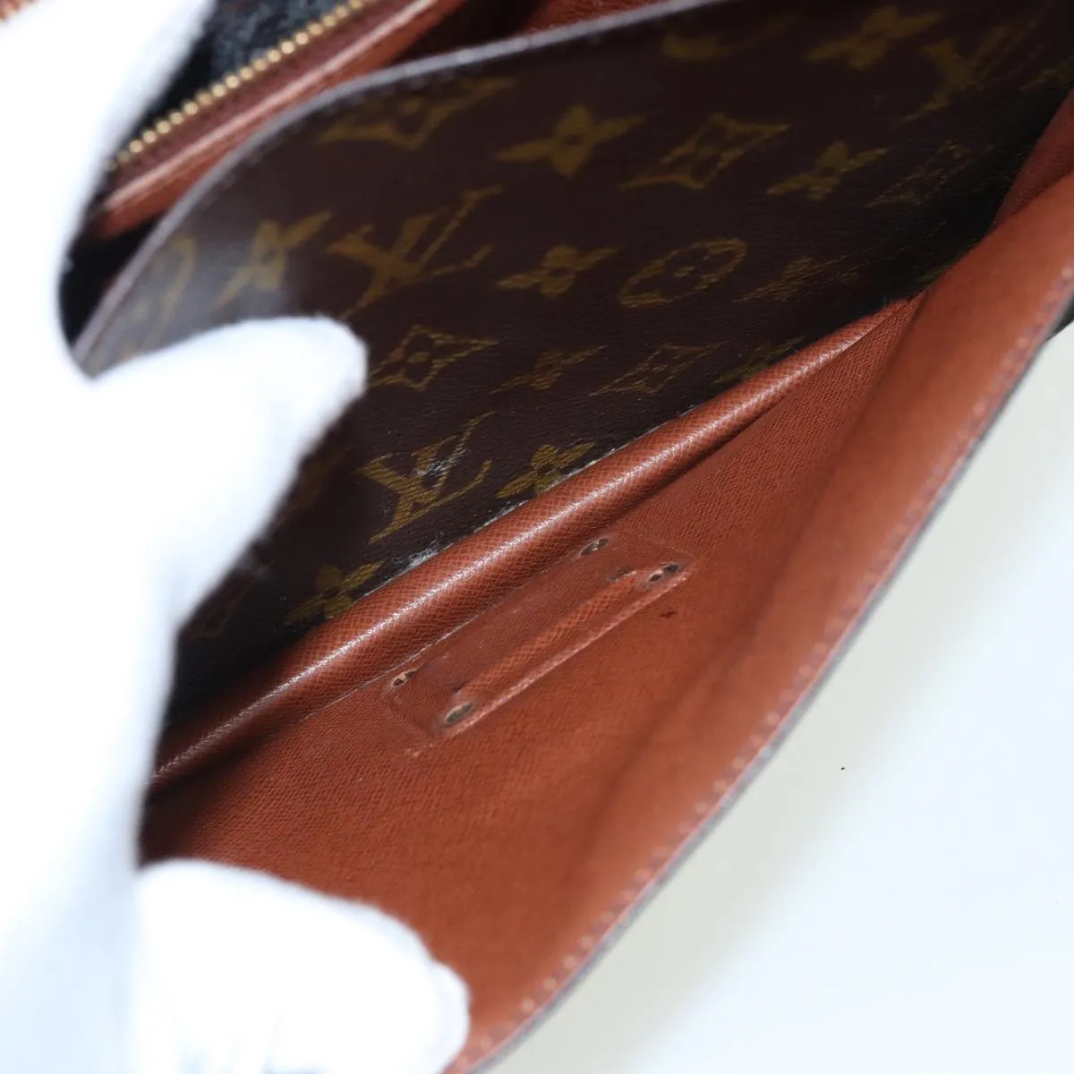 LOUIS VUITTON Monogram Monceau 26 Shoulder Bag M51187 LV 83594