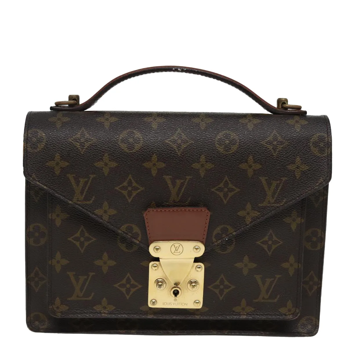 LOUIS VUITTON Monogram Monceau 26 Shoulder Bag M51187 LV 83594