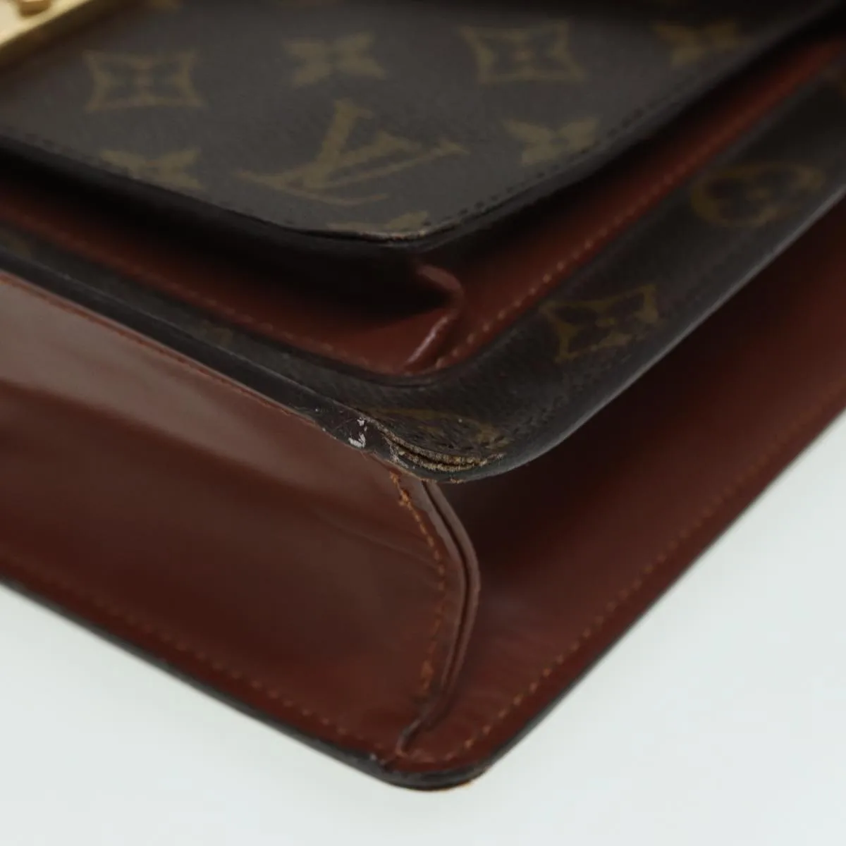 LOUIS VUITTON Monogram Monceau 26 Shoulder Bag M51187 LV 83594