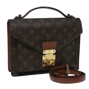 LOUIS VUITTON Monogram Monceau 26 Shoulder Bag M51187 LV 83594