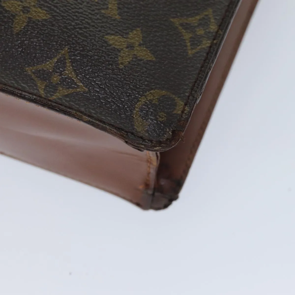 LOUIS VUITTON Monogram Monceau 26 Shoulder Bag M51187 LV bs14955