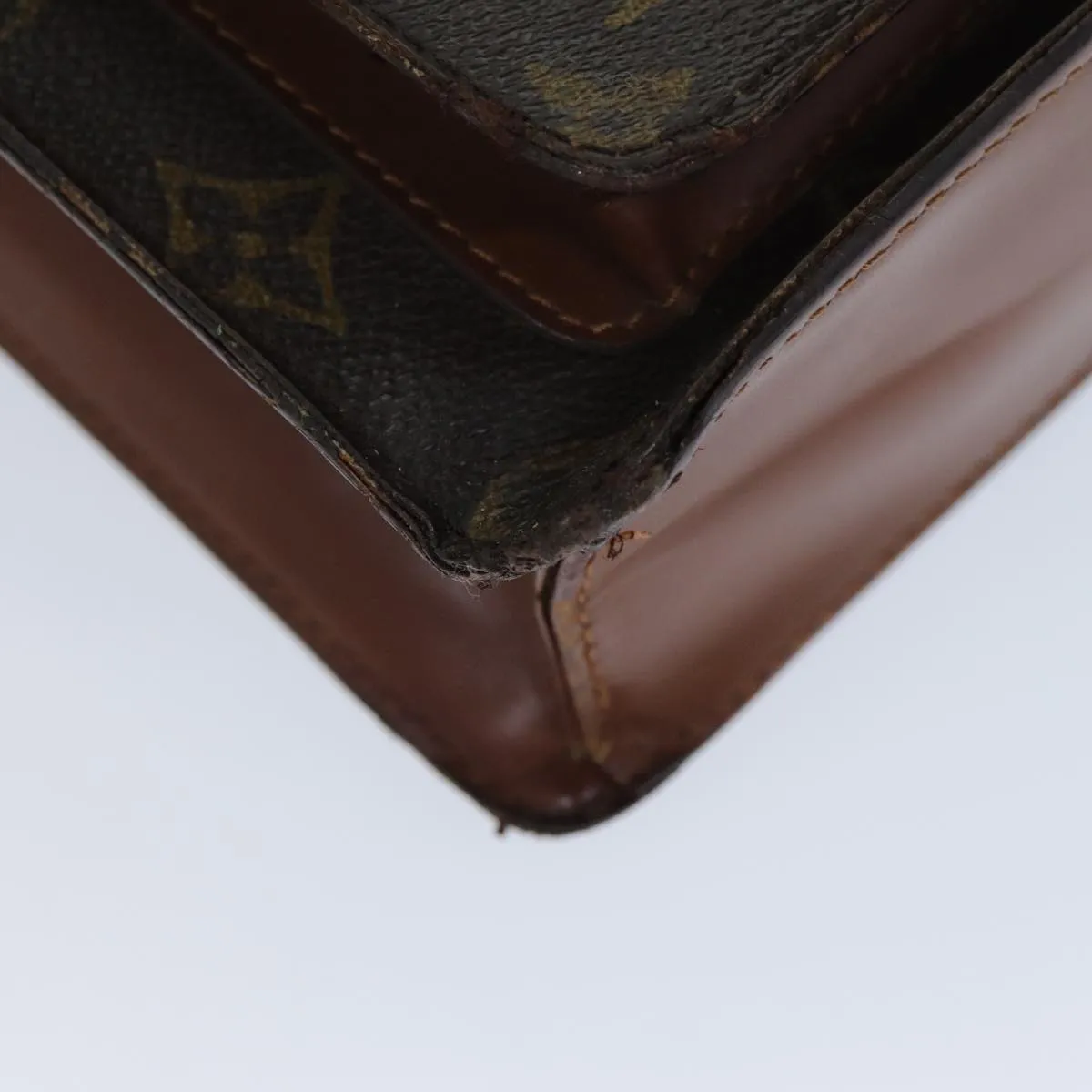 LOUIS VUITTON Monogram Monceau 26 Shoulder Bag M51187 LV bs14955