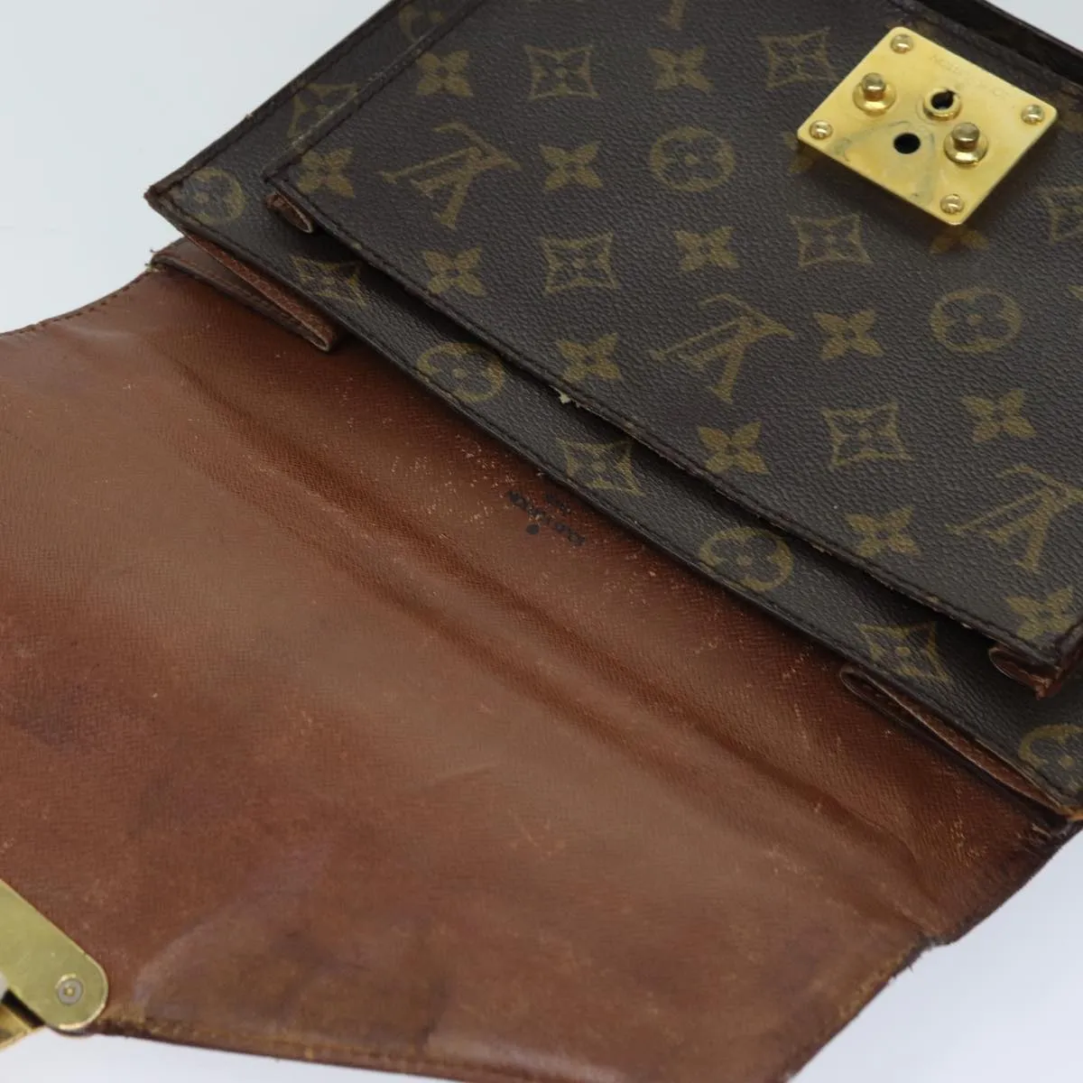 LOUIS VUITTON Monogram Monceau 26 Shoulder Bag M51187 LV bs14955