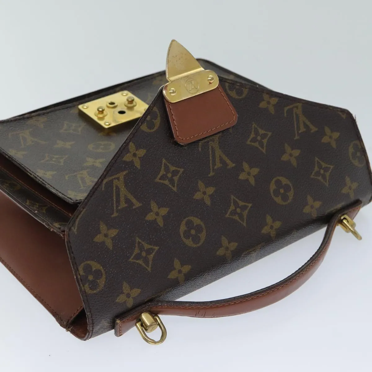 LOUIS VUITTON Monogram Monceau 26 Shoulder Bag M51187 LV bs14955