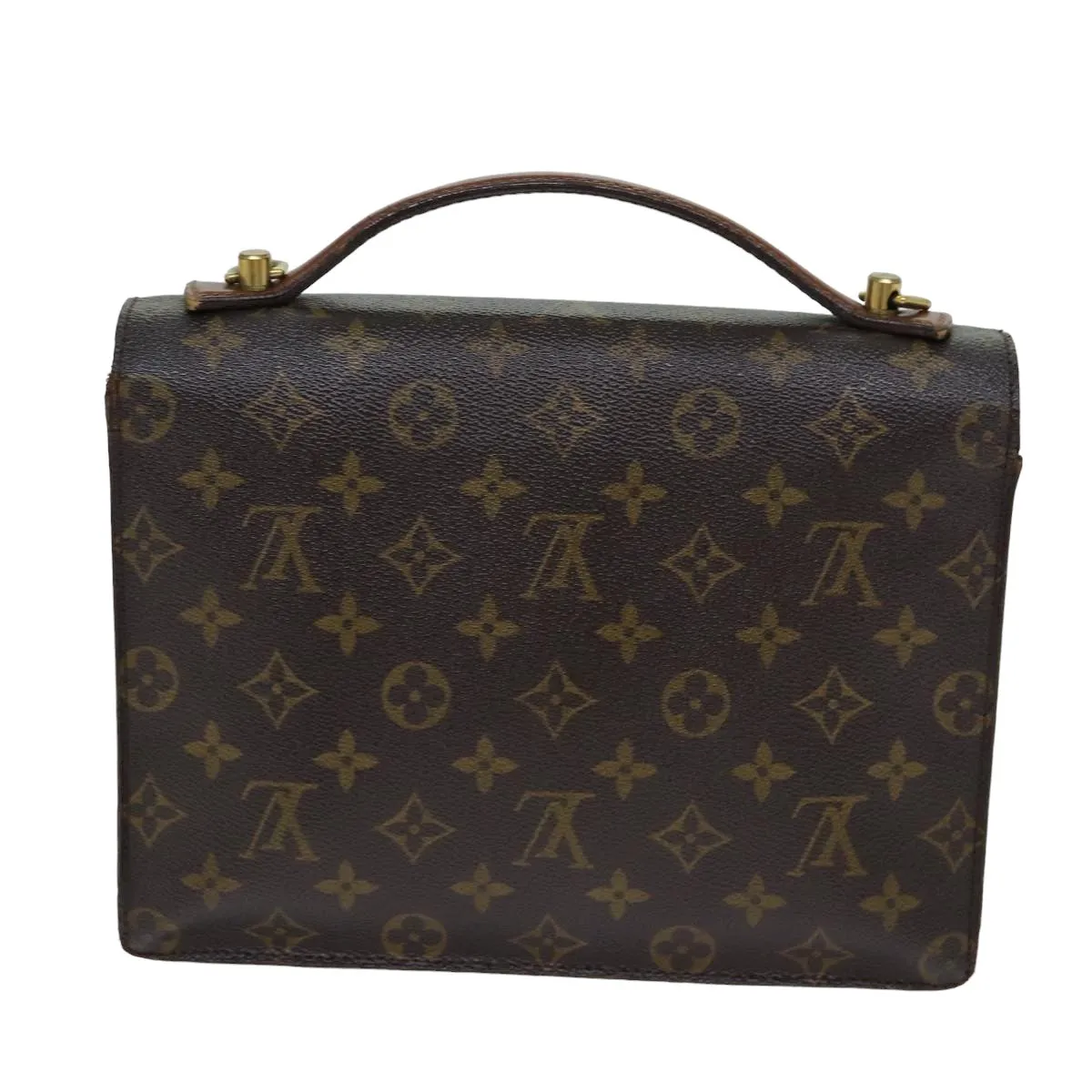 LOUIS VUITTON Monogram Monceau 26 Shoulder Bag M51187 LV bs14955