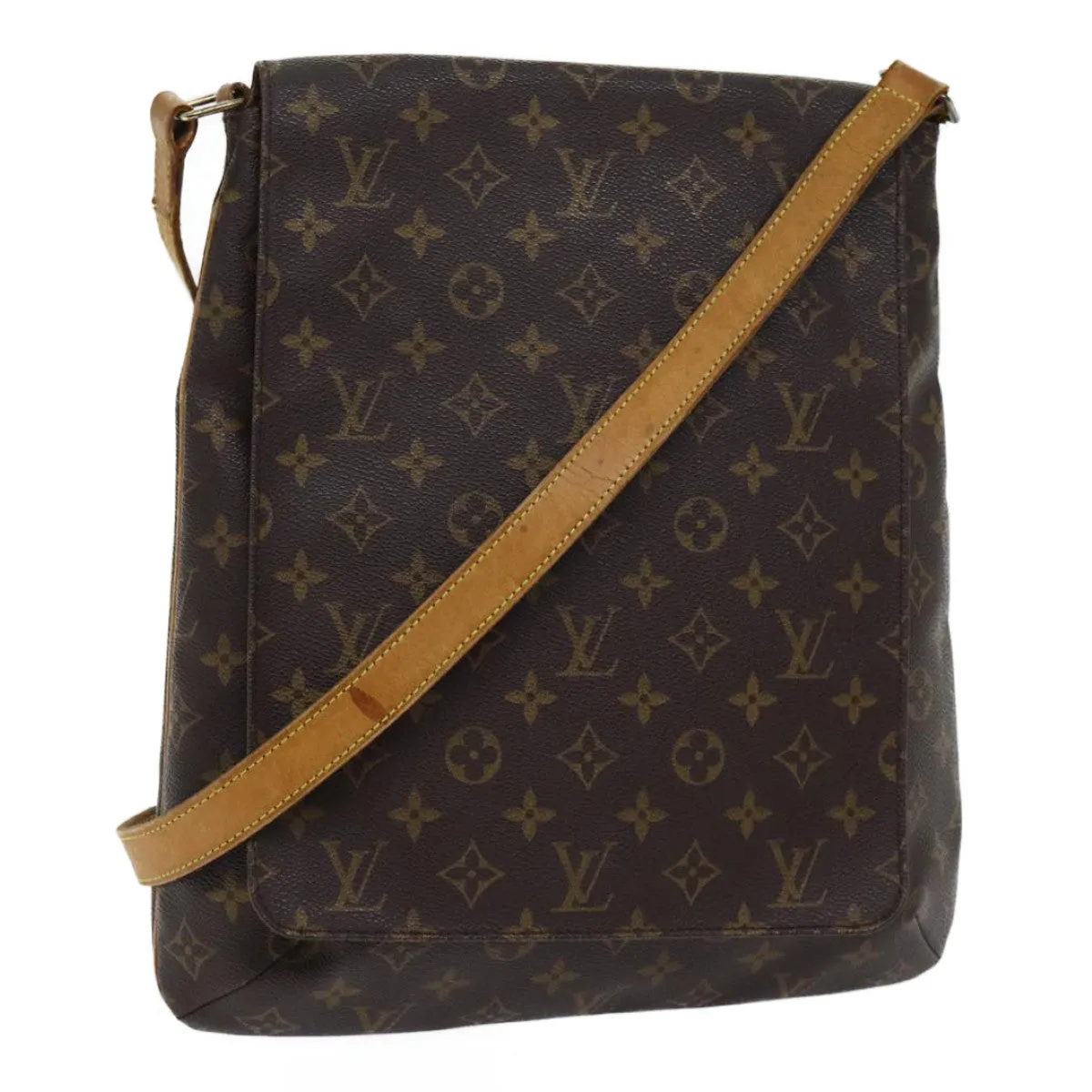 LOUIS VUITTON Monogram Musette Shoulder Bag M51256 LV 70972
