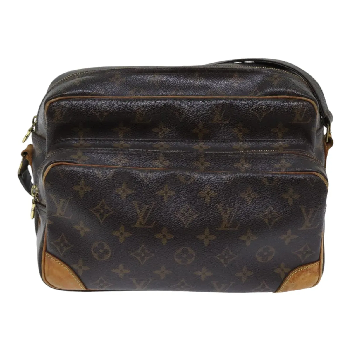 LOUIS VUITTON Monogram Nile Shoulder Bag M45244 LV 91452