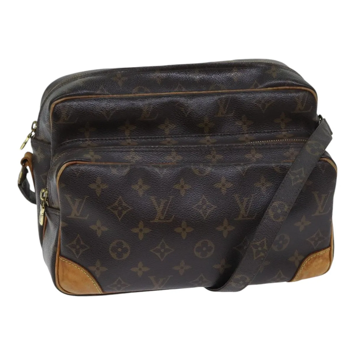 LOUIS VUITTON Monogram Nile Shoulder Bag M45244 LV 91452