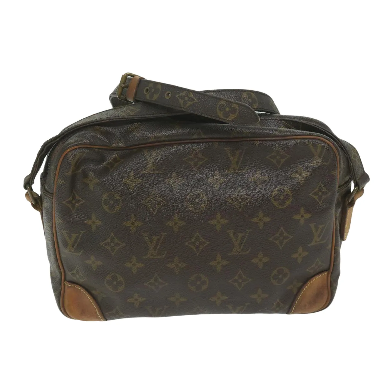 LOUIS VUITTON Monogram Nile Shoulder Bag M45244 LV th4456