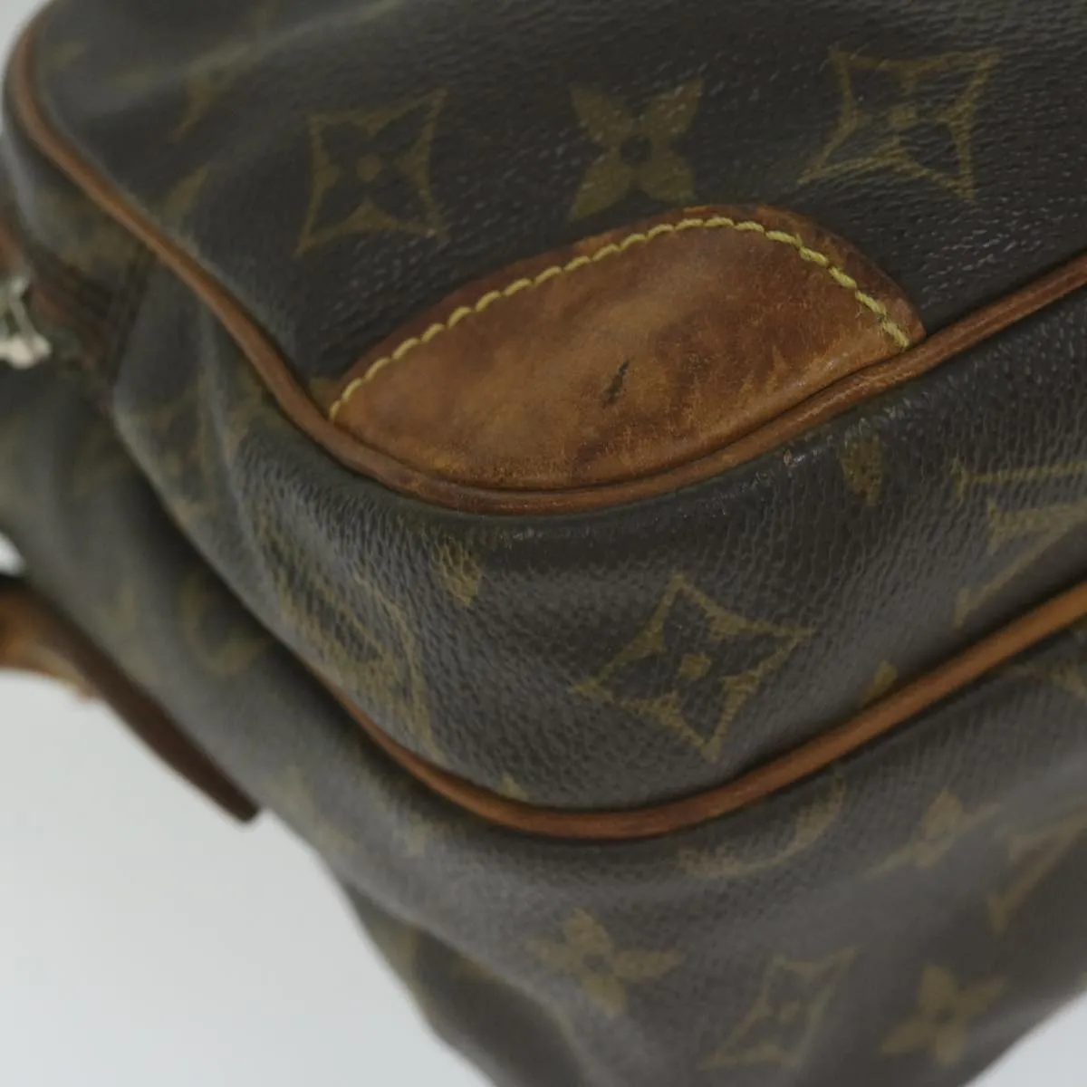 LOUIS VUITTON Monogram Nile Shoulder Bag M45244 LV th4456