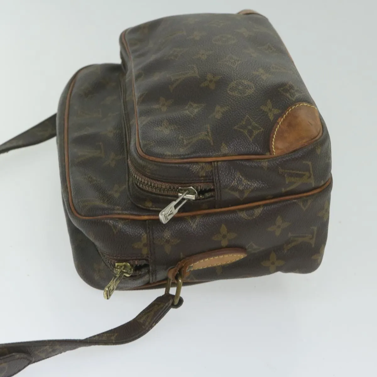LOUIS VUITTON Monogram Nile Shoulder Bag M45244 LV th4456