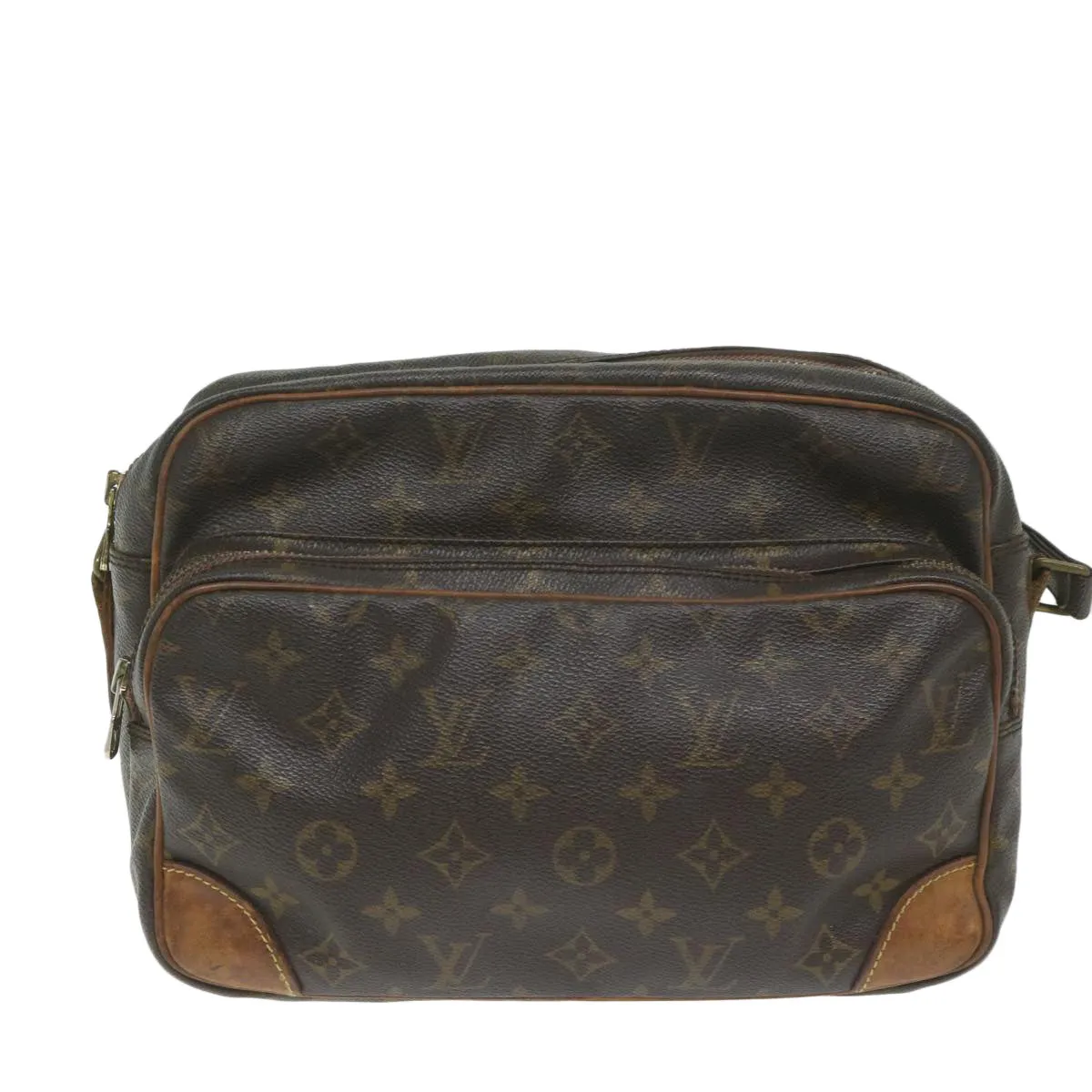 LOUIS VUITTON Monogram Nile Shoulder Bag M45244 LV th4456