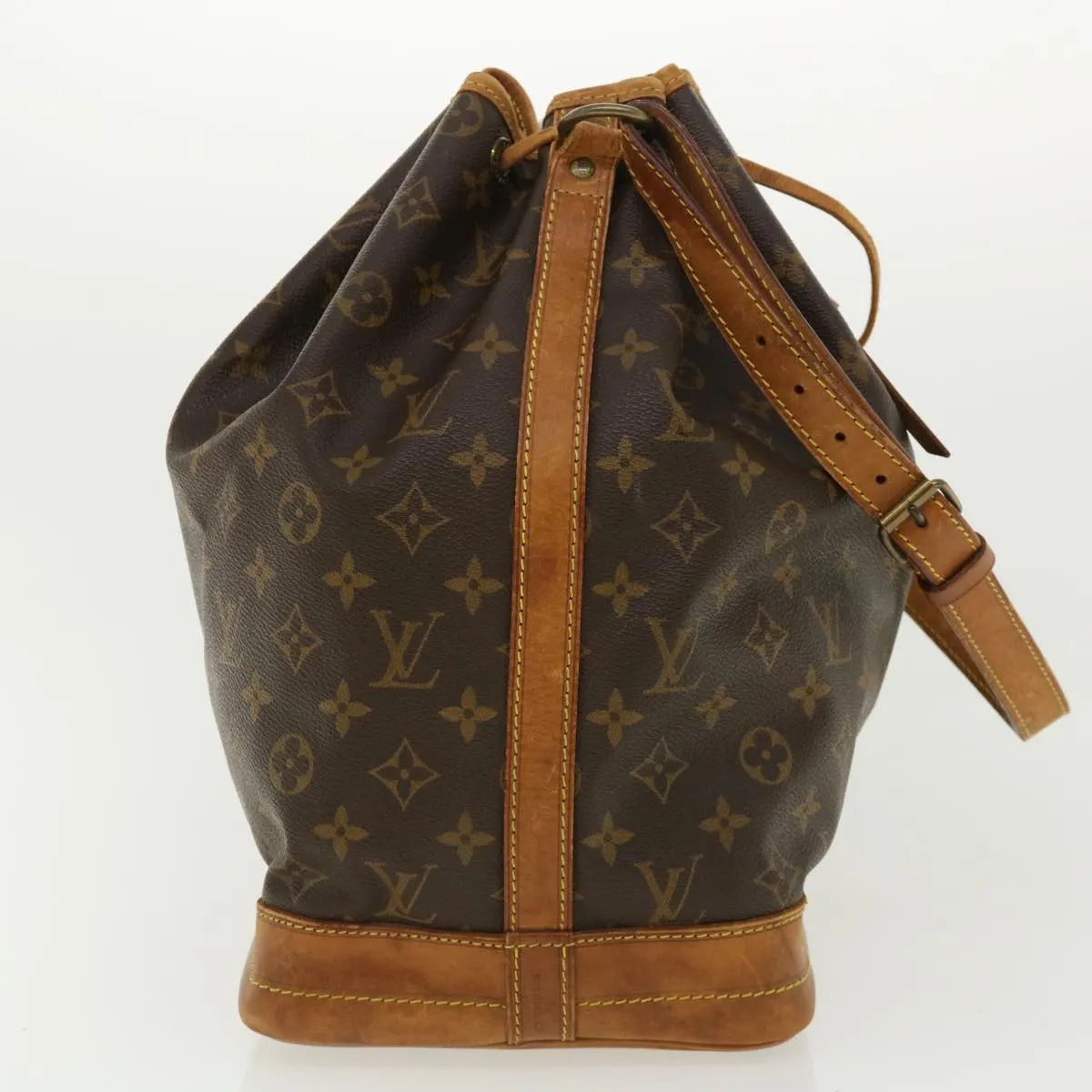 LOUIS VUITTON Monogram Noe Shoulder Bag M42224 LV 33755