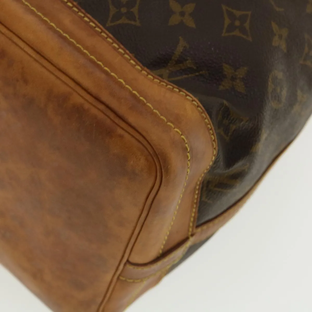 LOUIS VUITTON Monogram Noe Shoulder Bag M42224 LV 33755