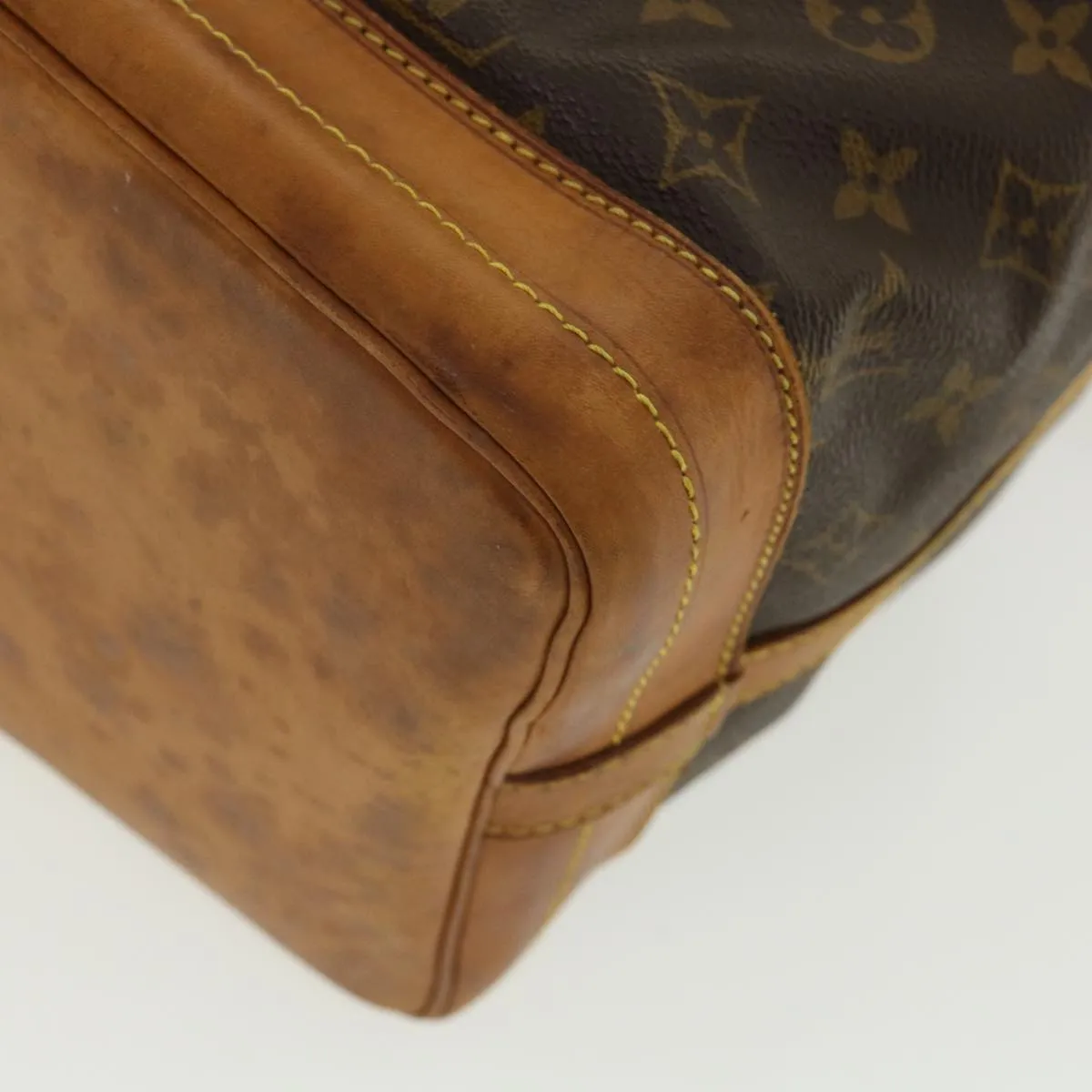 LOUIS VUITTON Monogram Noe Shoulder Bag M42224 LV 33755