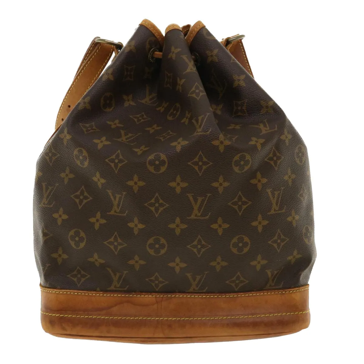 LOUIS VUITTON Monogram Noe Shoulder Bag M42224 LV 33755