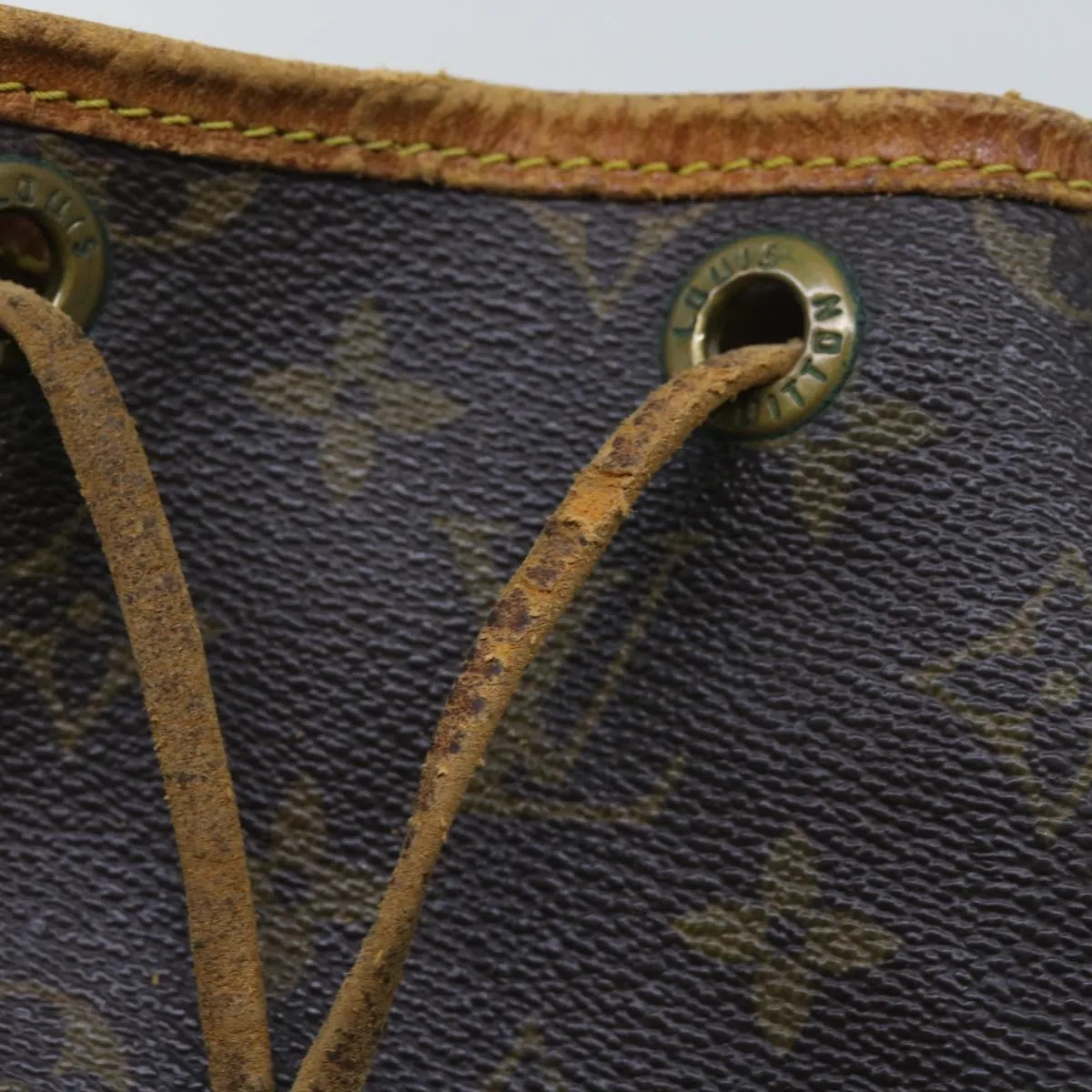 LOUIS VUITTON Monogram Noe Shoulder Bag M42224 LV 64419