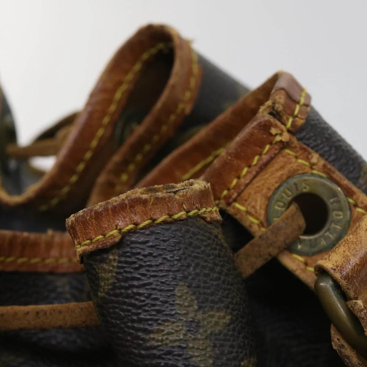 LOUIS VUITTON Monogram Noe Shoulder Bag M42224 LV 64419