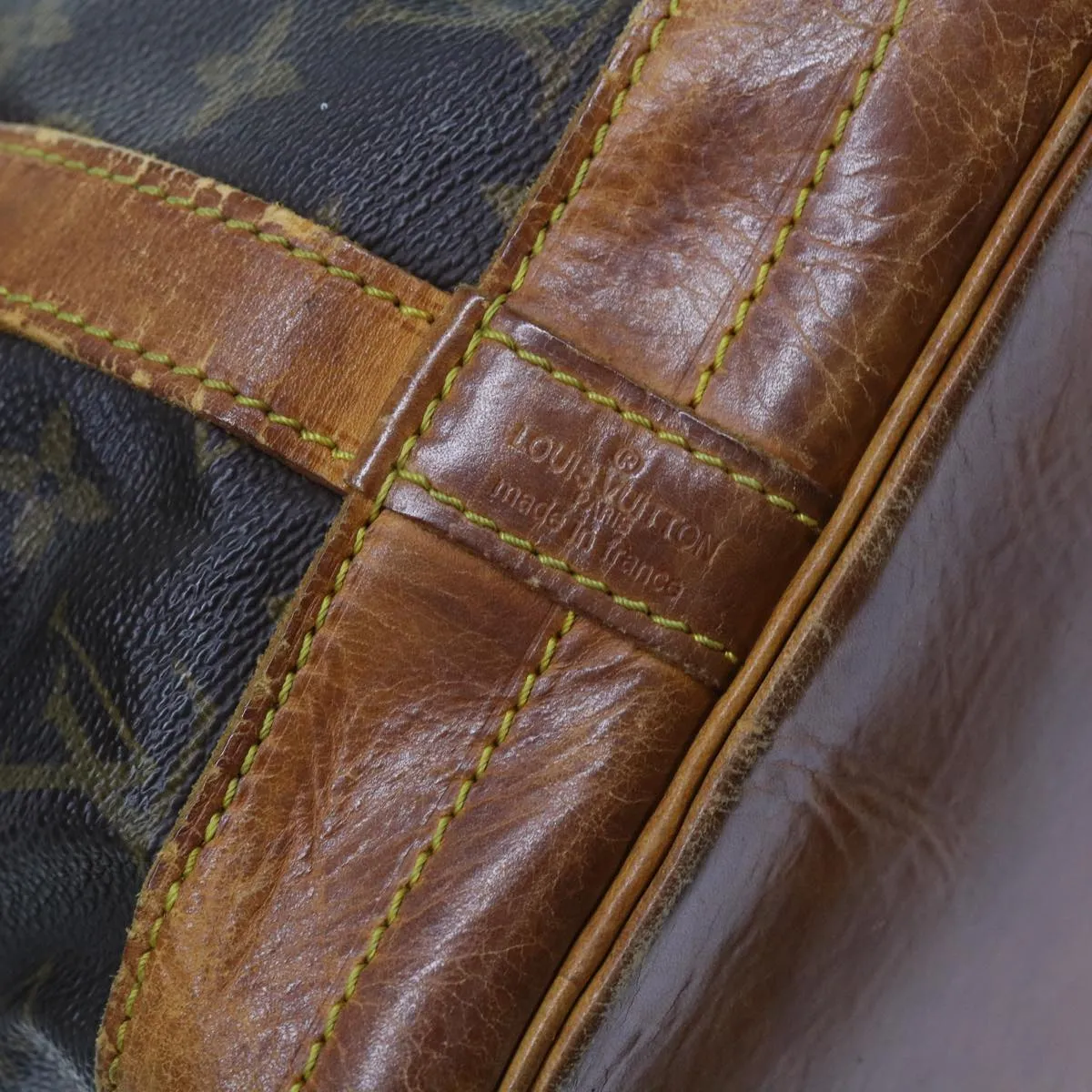 LOUIS VUITTON Monogram Noe Shoulder Bag M42224 LV 64419