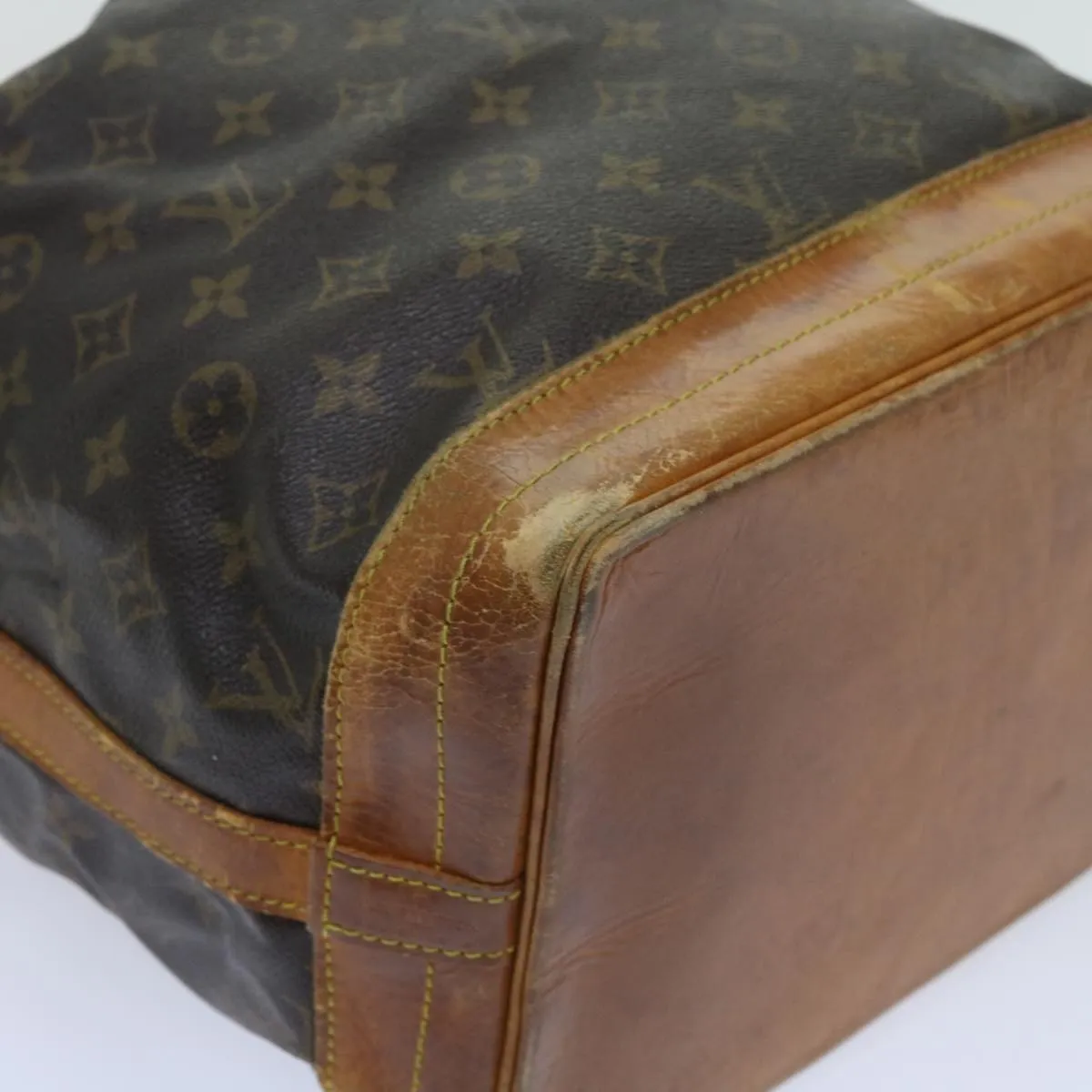 LOUIS VUITTON Monogram Noe Shoulder Bag M42224 LV 64419