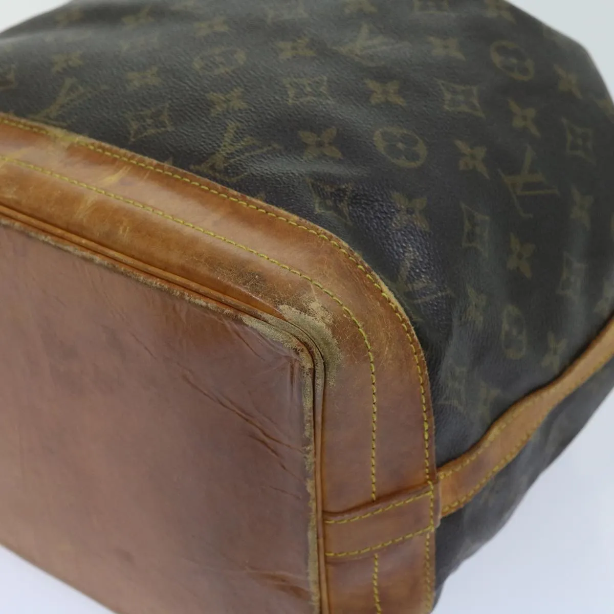 LOUIS VUITTON Monogram Noe Shoulder Bag M42224 LV 64419