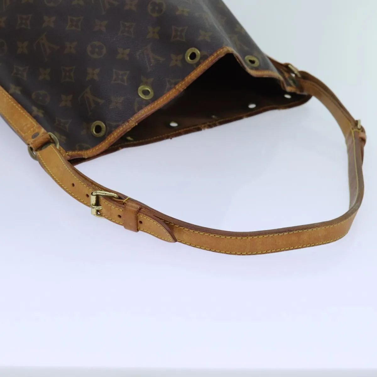LOUIS VUITTON Monogram Noe Shoulder Bag M42224 LV 71090