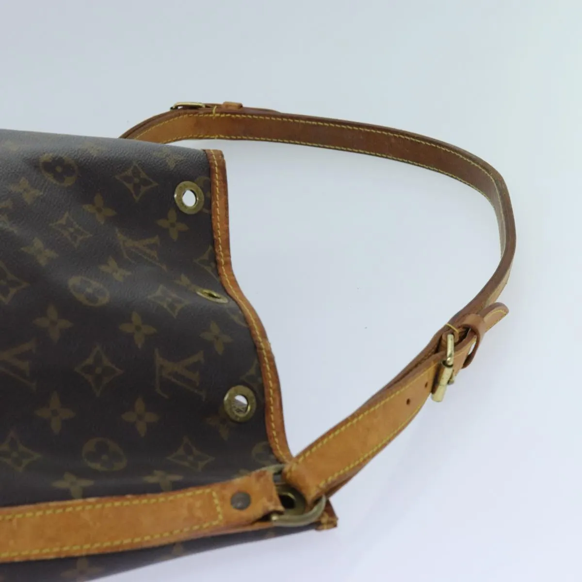 LOUIS VUITTON Monogram Noe Shoulder Bag M42224 LV 71090