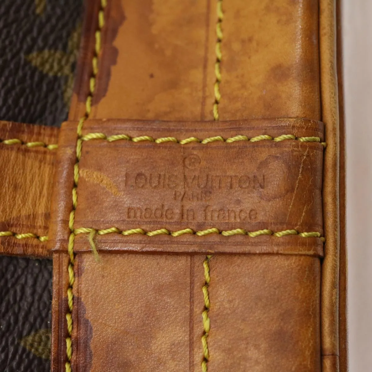 LOUIS VUITTON Monogram Noe Shoulder Bag M42224 LV lt548