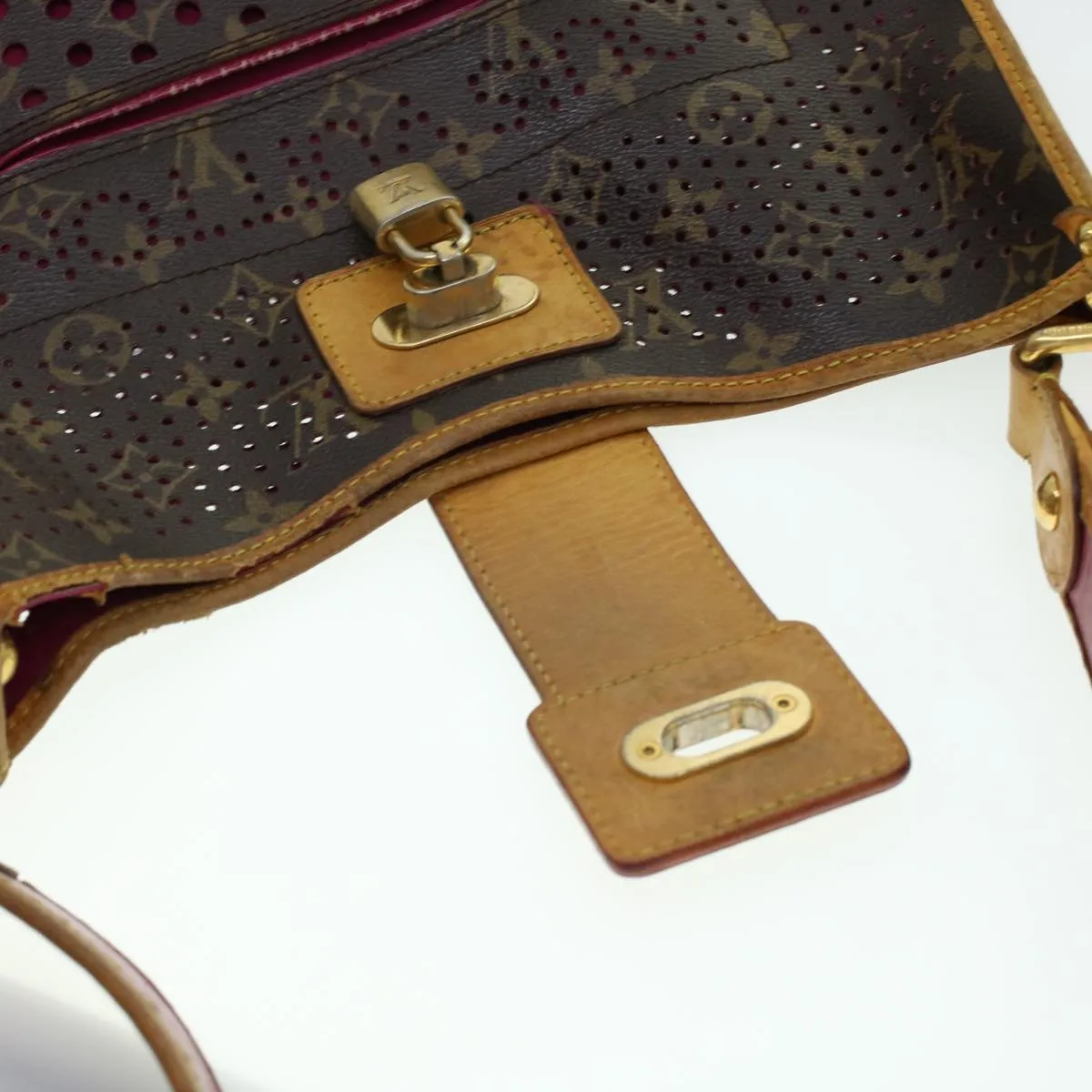 LOUIS VUITTON Monogram Perfo Musette Shoulder Bag M95172 LV 41482