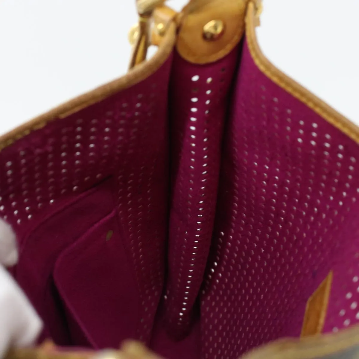 LOUIS VUITTON Monogram Perfo Musette Shoulder Bag M95172 LV 41482