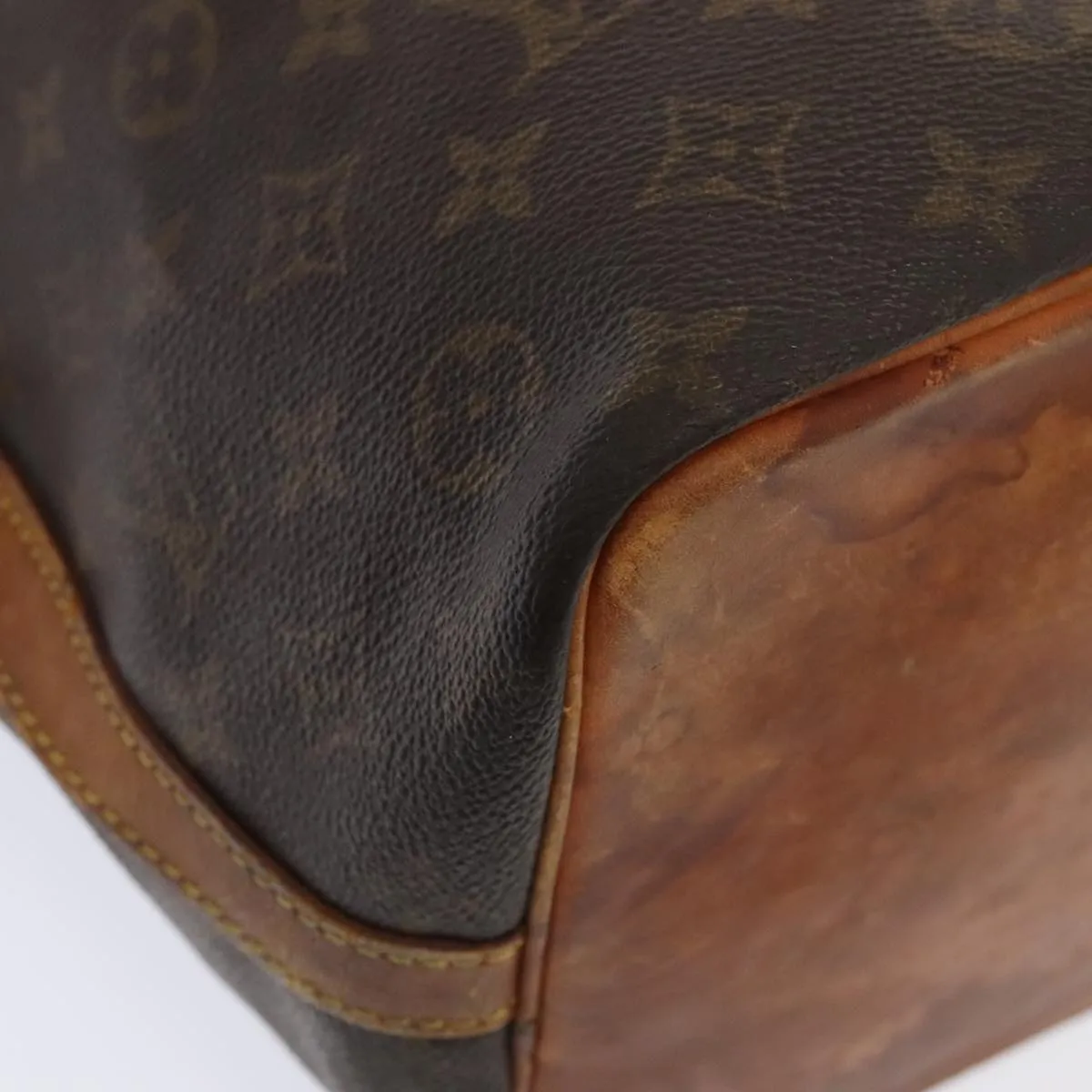 LOUIS VUITTON Monogram Petit Noe Shoulder Bag M42226 LV 90549