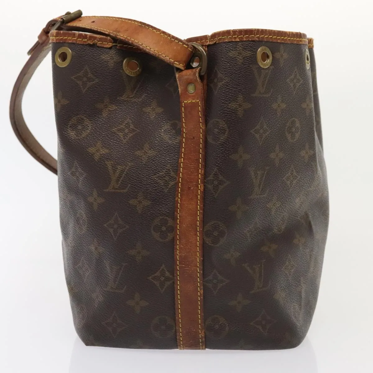 LOUIS VUITTON Monogram Petit Noe Shoulder Bag M42226 LV 90549